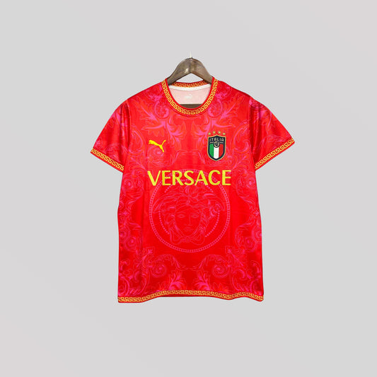 Italy "Versace" Premium Red Kit